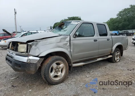 2000 Nissan Frontier Crew Cab Xe from USA, damaged, VIN 1N6ED27T9YC337246